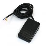 Amico ac 250v 10a 2m cable spdt black plastic power foot pedal switch tfs/01