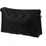 Lady Medium Cosmetic Zipper Organizer/ Bag/ Purse, Black