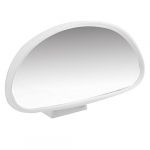 Car Arch Wide Angle Convex Blind Spot Mirror White 145mm x 65mm Car Arch Wide Angle Convex Blind Spot Mirror White 145mm x 65mm