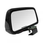 Car Vehicle Mirror Wide Angle Rear View Blind Spot View Black