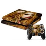 Adhesive Skin Sticker TD-PS4-0102B For PS4 Playstation4 Console Controller Cover