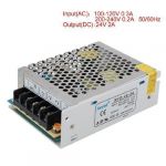 Universal 24V 2A Output Regulated Switching Power Supply