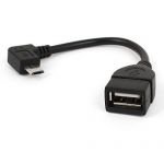USB 2.0 Female to Micro USB Connector Adapter Extension Cable Lead