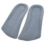 Blue Silicone Shoes Heel Lift Pads Increase Height Insoles 2.5cm Up Blue Silicone Shoes Heel Lift Pads Increase Height Insoles 2.5cm Up