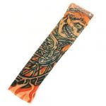 Devil Stretchy Fake Temporary Tattoo Arm Sleeve Stocking for Children