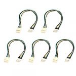 5 x Computer 4 Wires 4 pin M/F PWM Cooling Fan Extension Cable 10