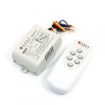 Wireless 3 Ways On/Off Remote Control Switch for LED Light 200-240VAC