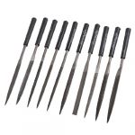 10 x Assorted Shape Shaping Carving Tool File Set 163mm for Metal Stone