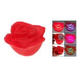 Red Rose Flower Lamp Color Changing Night Light Ornament