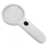 4X Hand Held Lighted Reading Map Magnifying Glass Magnifier