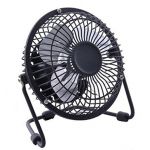  Black USB Cooler Cooling Desk Mini Fan For PC Laptop Notebook Desktop Computer