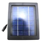 Black Waterproof Outdoor Solar Light Power Warm White 30 LED Garden Landscape Lamp