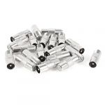 Coax TV Connector PAL Male Plug to F-type Female Jack Adapter 20pcs