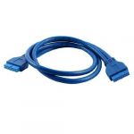 Blue USB 3.0 20 Pin Box Header Female to Female Motherboard Cable Cord Lead
