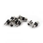 2.1mm x 5.5mm DC Power Jack Panel Mount Female Socket Connector 10 Pcs