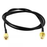 SMA Male to Female Adapter Pigtail Coaxial Jumper Extension Cable 1M