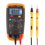 DMiotech Smart-V True RMS Auto Ranging Digital Multimeter DMM with Sound Control LCD Backlight