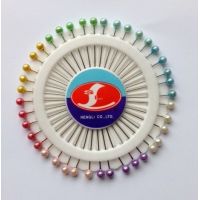 Craft Pin Wheel - 40 Pins - Ball Shaped Pin Heads. Sewing / Quilting Pins