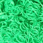 RayLineDo 600pcs Green Color LOOM RUBBER BANDS BRACELET Making