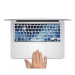 Univers macbook keyboard decal Air 11 Macbook Keyboard cover Macbook Pro Keyboard decal Skin Macbook Air Sticker keyboard Macbook decal