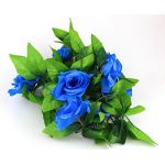 One Fake Silk Rose Flower Ivy Vine Hanging Garland Wedding Home Decor Artificial