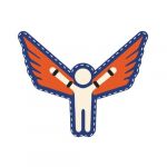 Angel funny car sticker car styling graphic accessories decal new decor