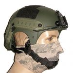 IBH Helmet Seal casque&Night Vision MountRail ARMY OD Integrated Ballistic Seal