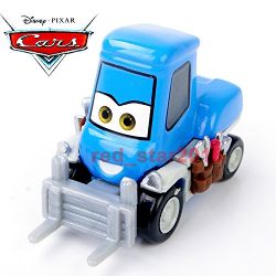 Mattel Disney Pixar Cars 1/55 Diecast Car Toys Vehicle Blue Forklift Racers