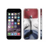 Vinyl Skins for iPhone 6 Decoration with Logo hollow-carved