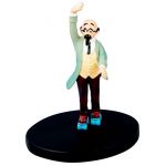 NEW Les Aventures De Tintin et Milou Calculus Professeur Tournesol Figure Gift Toy