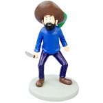 NEW Les Aventures De Tintin et Milou Captain Haddock Pirate Dagger Figure Gift Toy