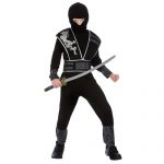 Elite Shadow Ninja - Kids Costume 8 - 10 years