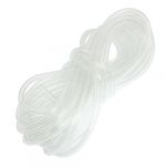 10M x 5mm Clear White Silicon Aquarium Air Line Pond Pump Fish Tube Pipe