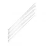 10 Pcs Silver Tone Metal Bike Bicycle Cycle Spokes 11.2