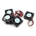 5 x DC 24V 4010 40x40x10mm 2-Wire Cooling Fan Black for PC Case Cooler