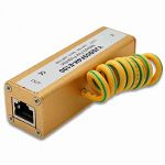 RJ45 Ethernet Network Lightning Arrester Surge Protector Protection Device
