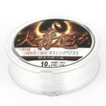 10# 0.60mm Diameter 100M Thread 27.5Kg 60.6 lb Fishing Line Spool Clear