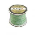 1 Roll Light Green Bracelet Bead String DIY Chinese Knotting Rat Tail Cord 150M