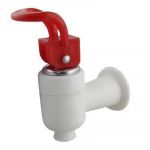 Water Dispenser Replacement Plastic Red Handle White Tap Faucet