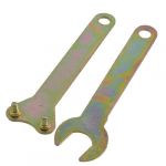 4mm Dia Pin Angle Grinder Hub Arbor Wrench Tool + 14mm Open Ended Spanner