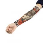 Tiger Pattern Stretchy Temporary Tattoo Arm Sleeve Stocking for Child Tiger Pattern Stretchy Temporary Tattoo Arm Sleeve Stocking for Child