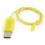 Yellow USB Charger Cable For Syma S105 S107 Mini RC Helicopter