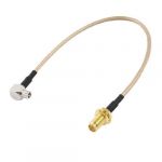 8 SMA Female to TS9 Male Pigtail Coaxial Cable RG316