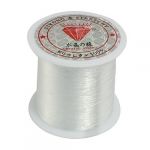 0.2mm Diameter Clear Nylon Fish Fishing Line Spool Beading String