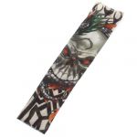 Devil Pattern Elastic Temporary Tattoo Arm Sleeve Stocking for Child