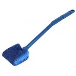 Aquarium Cleaning Kit Sponge Brush Remove Algae Soiling 32cm Long Blue