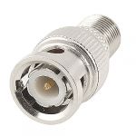 tv bnc male plug to female jack adapter rf coax connector (pack of 2)