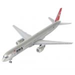  NEW 1:400 StarJets NWA Smile Face on Spoiler Diecast Big Airplane Model Silver