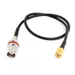 SMA Male Plug to BNC Female Jack Network Antenna Pigtail Cable 13.3