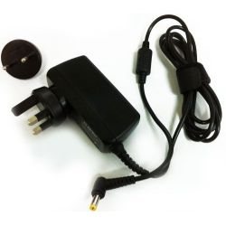 Acer Aspire One 19V 1.58A 30W AC Adapter tip 5.5 x 1.7mm with Multi plugs UK and EU for part number 313JX, 330-2063, 330-3674, 330-9808, AD6113, ADP-30JH B, ADP-30JH BA LF, ADP-30JH BA, ADP-30JH, ADP-30LH B, ADP-30LH, AP.03001.001, AP.03003.001, AP.0300A.